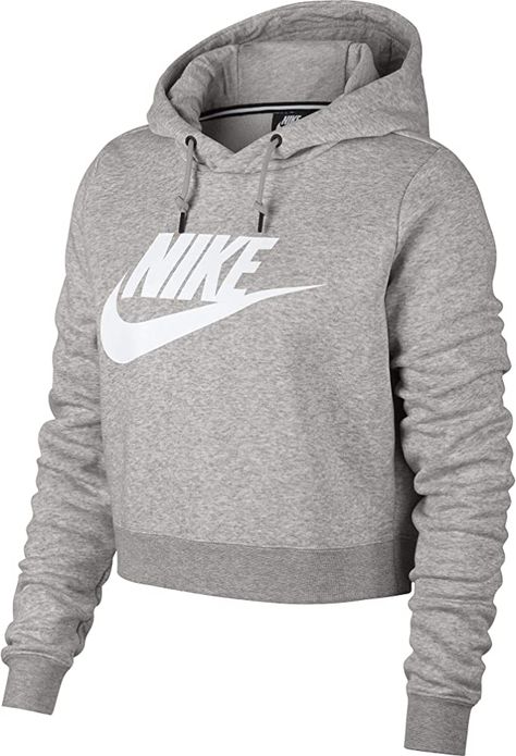 Jogging Nike, Hoodie Crop Top, Girls Hoodies, Designer Sportswear, Nike Sportswear Women, Women's Sportswear, Crop Top Hoodie, Crop Top Sweatshirt, Nike Sweater