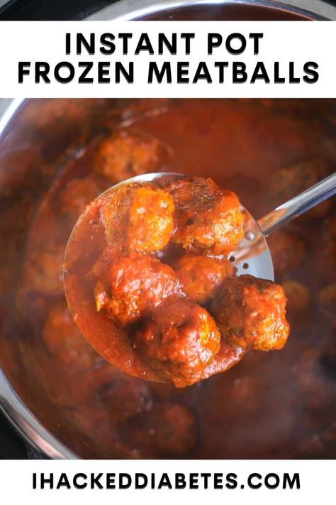 Looking for a quick and delicious dinner idea? Our Instant Pot frozen meatballs recipe has got you covered! With minimal prep and cook time, you'll have perfectly cooked meatballs packed with flavor in no time. Plus, this recipe is versatile and can be used in a variety of dishes. Give it a try and enjoy a hassle-free meal tonight! #InstantPotrecipes #frozenmeatballs #easydinnerideas #quickmeals #weeknightdinners Instant Pot Meatballs Frozen, Frozen Meatballs Instant Pot, Instant Pot Frozen Meatballs, Frozen Meatballs Recipe, Meatballs With Sauce, Cooking Frozen Meatballs, Frozen Meatball Recipes, Squash Fritters, Meatball Sauce