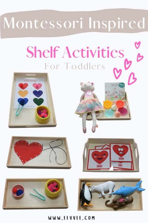 Vday Activities, Toddler Valentine Crafts, Toddler Sensory Bins, Montessori Diy, Easy Toddler Activities, Sensory Activities Toddlers, Montessori Toddler Activities, Kids Daycare, Preschool Valentines