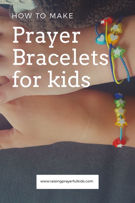 Use this cute bracelets as a fun way to help kids remember what to pray for How To Pray For Kids, Prayer Crafts For Kids Sunday School, Prayer Crafts For Kids, Pray Bracelet, Being A Grandparent, Jesus Is My Friend, Praying For Friends, Prayer Crafts, Childrens Prayer