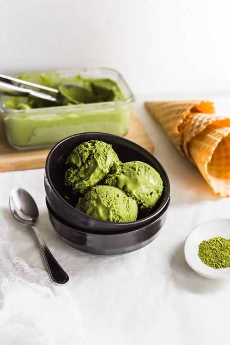 Tin Roof Ice Cream, Coconut Ice Cream Bars, Earl Grey Ice Cream, Kitchenaid Ice Cream Maker, Photography Food Styling, Matcha Ice Cream, Mochi Ice Cream, Rainbow Ice Cream, Making Homemade Ice Cream