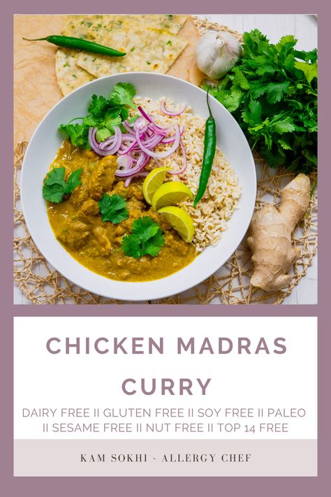 DAIRY FREE II GLUTEN FREE II SOY FREE II PALEO II SESAME FREE II NUT FREE II TOP 14 FREE
Oh my goodness, this curry is absolutely 🔥🔥🔥! The creamy sauce with the madras curry powder and tomatoes is just 😍. And the addition of cardamom seeds? 🙌 Pure perfection! You won't believe it originated from Madras in India, but the name 'Madras Curry' 🇮🇳 was actually invented by British Bangladeshi restaurants in the UK! 🍛💯 Madras Curry Recipe, Cardamom Seeds, Chicken Madras, Madras Curry, Organic Meat, Soy Free Recipes, Dairy Free Diet, Low Fodmap Recipes, Fodmap Recipes