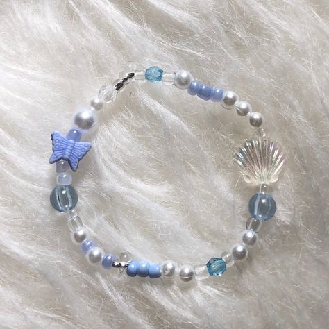 Handmade Beaded Jewelry Necklaces, Manik Manik Aesthetic, Bracelet Inspo Aesthetic, Bracelets Inspo Beads, Aesthetic Beads Bracelet, Inspo Bracelets, Pearl Beads Bracelet, Gelang Manik Handmade, Manik Manik Kreasi