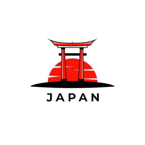 Japan logo vector illustrations suitable... | Premium Vector #Freepik #vector #line-art #simple-line #abstract-symbol #minimal-line Zen Logo, Japan Logo, Japanese Zen, Vector Illustration Design, Art And Illustration, Letter Logo, Vector Photo, Retro Poster, Vector Logo