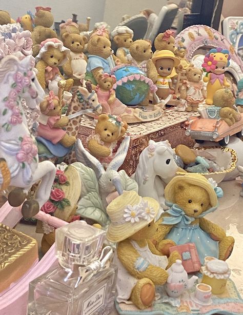 Cherished Teddies and Sonny Angels Precious Places, Epic Pictures, Teddy Collections, Sonny Angels, Cherished Teddies, My Precious, Bear Figurine, Grandmas House, Sonny Angel