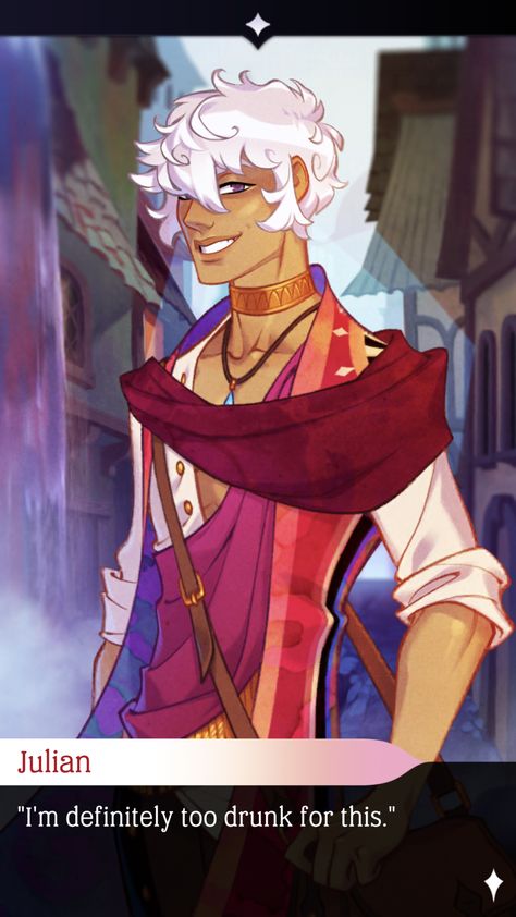 His devious little smile when he realizes he’s Asra kills me Arcana Asra, Arcana Game, The Arcana, Dream Boyfriend, Couple Style, Image Fun, Major Arcana, Star Citizen, Visual Novel