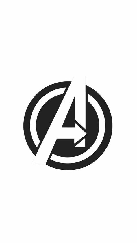 AVENGERS Marvel Avengers Logo, Avengers Symbols, Logo Marvel, Avengers Pictures, Avengers Imagines, Avengers Logo, Marvel Tattoos, Marvel Logo, Marvel Photo