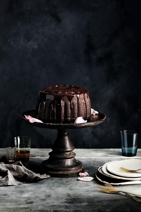 Exclusive recipe: Classic mocha cake by Black Star Pastry - Vogue Australia Moody Food Photography, Mocha Cake, Dark Food Photography, Dessert Photography, Cake Photography, Chocolate Dessert Recipes, Food Cakes, Photographing Food, Pavlova