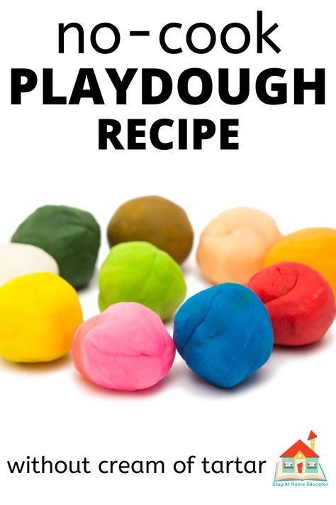 Cream Of Tartar Substitute, Kool Aid Play Dough Recipe, Soft Playdough Recipe, Best Homemade Playdough Recipe, Best Playdough Recipe, Easy Homemade Playdough Recipe, Soft Play Dough, Easy Playdough Recipe, Cooked Playdough