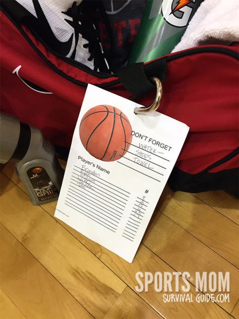 Ever leave home for a game or practice and forget something? The Basketball Survival Bag Essentials list helps you be prepped for every basketball game! Bag Essentials List, Survival Bunker, Basketball Essentials, Basketball Kit, Travel Ball, Prepper Pantry, Baseball Bedroom, Gym Bag Essentials, Survival Bag