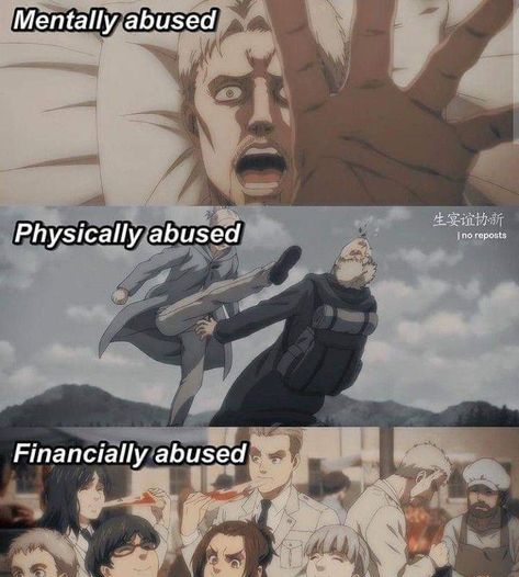 Attack On Titan Reiner, Aot Meme, Meme Joke, Attack On Titan Meme, Aot Funny, Reiner Braun, Aot Memes, Attack On Titan Comic, Attack On Titan Funny