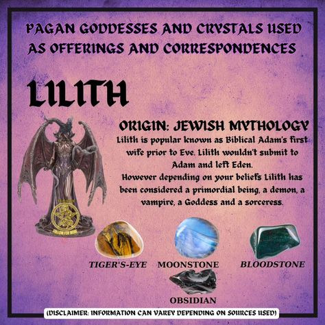 Celebrating Pagan Goddesses and Their Offerings 🌿✨ 🌟 **Dive into the enchanting world of pagan goddesses and discover their symbols and sacred offerings!** 🌙💖 1. **Brigid** (Celtic Goddess) - **Symbols**: Fire, forge, poetry, healing - **Offerings**: Milk, candles, blackberries, bread, and herbal teas 🍞🕯️ 2. **Gaia** (Greek Earth Goddess) - **Symbols**: Planet Earth, earthy colors (brown, green, gray) 🌍 - **Offerings**: Barley, honey cakes, seeds, and rice 🌾🍯 - **Correspondences*... Goddess Gaia Symbol, Brigid Goddess Symbols, Pagan Goddesses, Hathor Egyptian Goddess, Bastet Egyptian Goddess, Lady Lilith, Spiritual Satanism, Honey Cakes, Paganism Spells