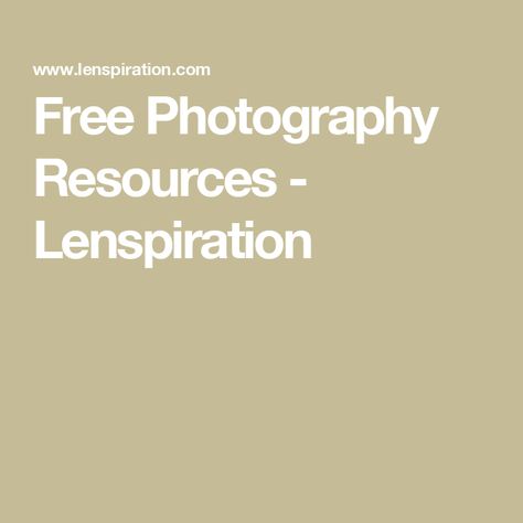 Free Photography Resources - Lenspiration Free Online Photography Courses, Art Of Zoo, Artist Calendar, Personal Calendar, Become A Photographer, Photography Resources, Free Workbook, Monthly Photos, Human Right