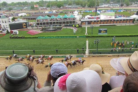 Enjoying The Kentucky Derby From The Infield Bachelor Party Destinations, Old Firm Derby, Kentucky Derby Vintage, Luxury Wide-brim Fedora For Kentucky Derby, Kentucky Derby Infield, Merseyside Derby, Millionaires Row, Oaks Day, Admission Ticket