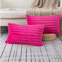 Hot Pink Room, Hot Pink Throw Pillows, Preppy Pillows, Cover For Couch, Preppy Bedroom, Bed Chair, Pink Throw Pillows, Preppy Room Decor, Preppy Room