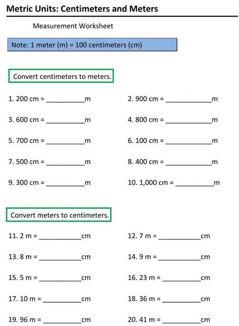 Convert Measurements Class 4 Maths, Converting Metric Units, Converting Measurements, Converting Units, Math Exam, School Test, Envision Math, Teaching Math Strategies, Measurement Worksheets