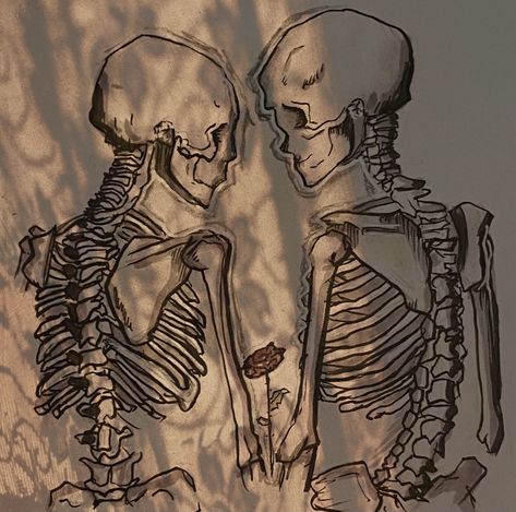 •*.♡ ︎Soft hearts, electric souls ♡︎.*• Soul Drawing Sketch, Widgets Drawing, Skeleton Widget, Skeleton Sketch, Skeleton Artwork, Skeleton Drawings, Arte Punk, Indie Drawings, Inspiration Painting