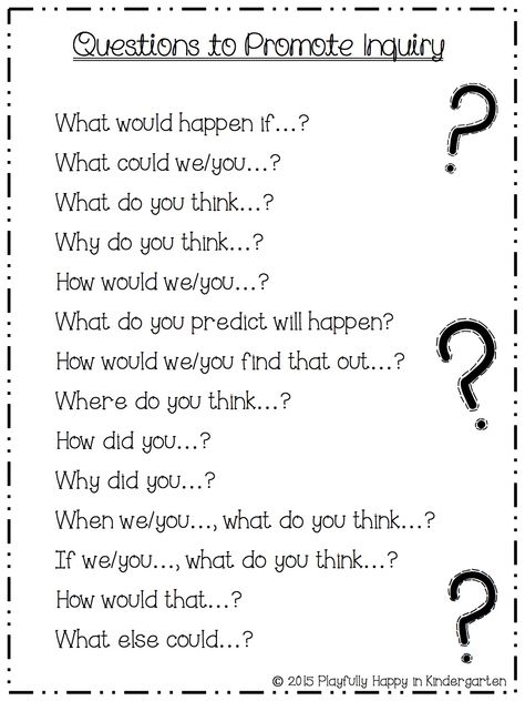 questions to promote inquiry - open ended questions Who We Are Unit Of Inquiry Kindergarten, Self Directed Learning Activities, Floor Books, Inquiry Based Learning Kindergarten, Kindergarten Inquiry, Higher Order Thinking Questions, Inquiry Project, Emergent Curriculum, Inquiry Learning