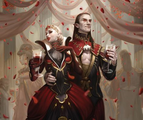 Wedding Festivity Mtg Vampire, Vampire Wedding, Internet Art, Mtg Art, Vampire Art, Fantasy Castle, Magic Art, Fantasy Artwork, Magic The Gathering