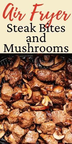 Steak And Mushrooms In Air Fryer, Air Fryer Steak Fajitas Recipes, Air Fryer Steak Bites And Mushrooms, Air Fry Liver And Onions, Air Fryer Stir Fry Steak, Air Fryer Dinner Recipes Beef, Air Fryer Deer Steaks, Air Fryer Venison Steak, Lean And Green Air Fryer Recipes