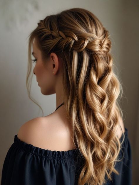 Hair Quiz, Plaits Hairstyles, Hoco Hairstyles, Wedding Hair Down, Braided Hairstyles Easy, Wedding Hair And Makeup, Hairstyles For School, Bride Hairstyles, Gorgeous Hair