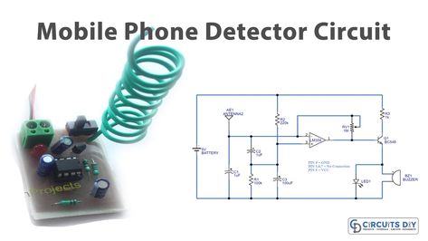 Mobile Phone Detector Circuit Make A Mobile, Electromagnetic Radiation, Fm Transmitters, Internet Radio, Forensic, Circuit Diagram, Arduino, Circuit, Mobile Phone