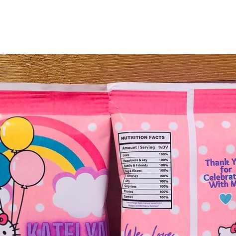 K.A.S.E KREATIONS on Instagram: "Hello Kitty Chip Bags 💖

#personalizedchipbags #hellokitty #hellokittychipbags #hellokittylovers #hellokittybirthday #kidsparty #kidsbirthday #kids #party #trending #durham #toronto #scarborough #pickering #ajax #whitby #oshawa #bowmanville" Hello Kitty Birthday, Chip Bags, Durham, Kids Party, Kids Birthday, Toronto, Hello Kitty, Kitty, Gifts