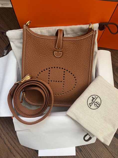 #hermesbag #hermesevelynetpm #hermes Hermes Mini Evelyne, Hermes Evelyn Bag, Ive Got This, Bag Obsession, Hermes Bag, Vision Board, Queen, Collage, Handbags