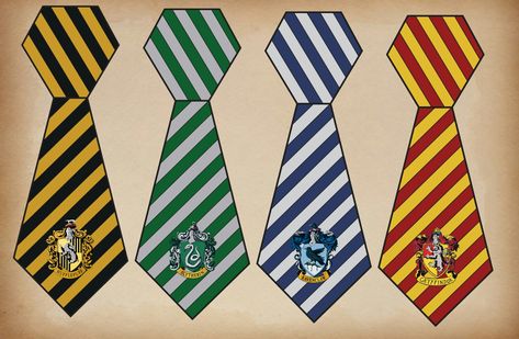 Harry Potter Tie, Harry Potter Houses Crests, Harry Potter Day, Classe Harry Potter, Imprimibles Harry Potter, Harry Potter Halloween Party, Cumpleaños Harry Potter, Harry Potter Bday, Potter House