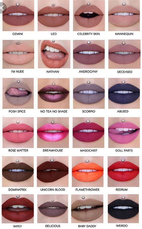 Click on the link to continue reading 🔥👀 #lipstick #lipstickshades #lipsticktutorial #lipstickcolors Winter Lip Color, Diy Dry Shampoo, Alat Makeup, Lipstick Kit, Batons Matte, Star Makeup, Make Up Brush, Lip Swatches, Makeup Swatches