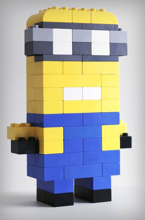 Lego Therapy, Lego Minion, Modele Pixel Art, Lego Challenge, Lego Club, Lego Diy, Lego Activities, Hama Beads Minecraft, Lego Robot