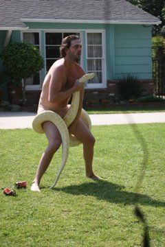 snakepants Stop Shaving, Silas Weir Mitchell, My Name Is Earl, David Giuntoli, Corn Snake, Great Smiles, Uh Huh, Nerdy Girl, Rat Race