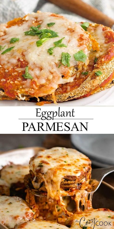 Cleanish Eating, Mozzarella Sauce, College Lunch, Eggplant Parmesan Recipe, Meatless Mains, Chinese Eggplant, Eggplant Recipes Easy, Eggplant Recipes Parmesan, Fried Eggplant