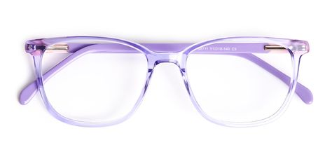 Purple Glasses Frames, Glasses Frames For Girl, Lilac Eye, Glasses Inspo, Purple Glasses, Classy Glasses, Wayfarer Glasses, Clear Glasses Frames, Estilo Harajuku