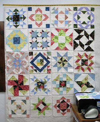 I love sampler quilts. How about you? Have you made a Block of the Month sampler quilt - or just your own sampler quilt? So all the blocks from the tutorials I've been doing are really adding up! What to do with them all??? Make a sampler quilt, of course. Beginner Sampler Quilt Pattern, Quilt Sampler Blocks, Moda Sampler Block Shuffle Free Pattern, Applique Sampler Quilts, 12 Inch Block Sampler Quilt, Block Layout, Quilt Club, Log Cabin Quilt Blocks, Quilt Block Patterns Free