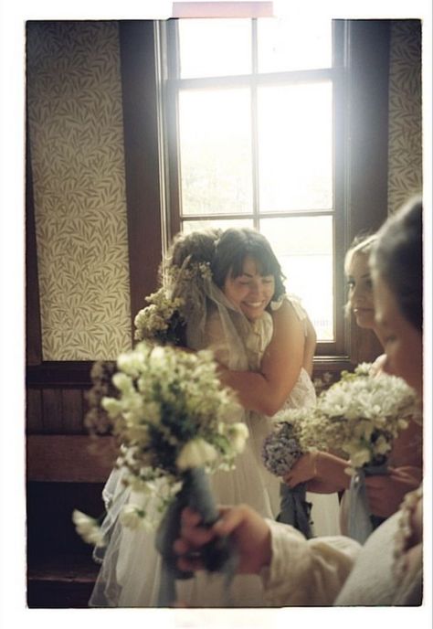 In The Moment Wedding Photography, Little Women Wedding, Blue Banisters, Artist Wedding, Lana Del Rey Aesthetic, Rey Aesthetic, Paper Rings, Cottage Wedding, Walk Down The Aisle