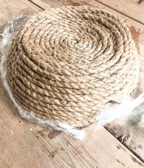 DIY | Rope Bowl - Cottage On Bunker Hill Diy Rope Bowl, Bowls Ideas, Decor Types, Rope Bowls, Diy Rope Basket, Rope Diy, Spring Decor Diy, Rope Crafts Diy, Bunker Hill