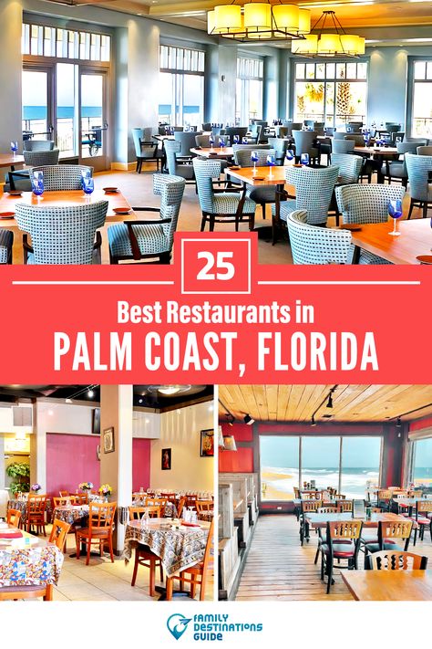 Palm Coast Florida Things To Do, Family Resorts In Florida, Flagler Beach Florida, Palm Harbor Florida, Coast Restaurant, Palm Coast Florida, Beach Hammock, Flagler Beach, World Making