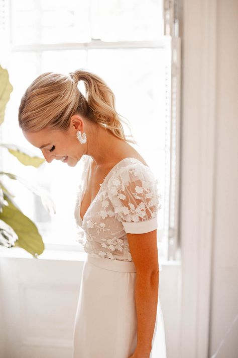 Simple Wedding Dresses With Short Sleeves, Aline Wedding Dress With Short Sleeves, Short Lace Sleeve Wedding Dress, Short Sleeve Lace Top Wedding Dress, Minimalist Wedding Dresses Short Sleeve, Short Sleeve Minimalist Wedding Dress, Simple Wedding Dress Short Sleeves, Simple Wedding Dress With Short Sleeves, Short Sleeve Wedding Dress Backless