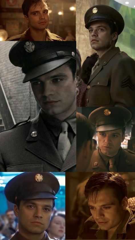 Sergeant James Barnes, Sargent James Buchanan Barnes, 40s Bucky Barnes Wallpaper, Bucky Barnes 1940, 1940s Bucky Barnes, Sergeant Barnes, James Bucky Barnes, Marvel Shifting, Steve Kemp