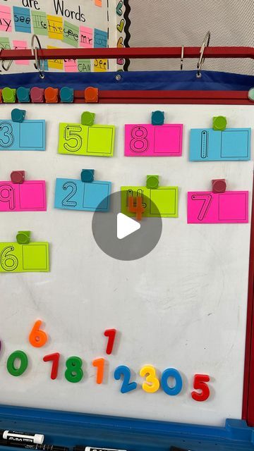 Abbie Ickes-Peterson on Instagram: "We all have magnetic letters, but what about magnetic numbers!!🔥These Magnet Number activities are a great addition to independent math practice time.➡️Using magnetic numbers is not only interactive and versatile, but they can be used with or without a magnetic surface! This resource includes 22 different activities and is a MUST for little learners practicing a variety of math standards, like  number ID, 1:1 correspondence, and basic math operations. Kindergarten Chaos supporting Educators of Little Learners! ➡️Interested in these activities? 💬Comment Magnetic Math for your link! #kindergartenchaos #mathactivities #handsonlearning" Kindergarten Independent Activities, Magnet Activities For Kindergarten, Magnets Activities, Magnet Anchor Chart Kindergarten, Magnetic Numbers Activities, Magnets First Grade, Maths Classroom Displays, Magnet Activities, Math Operations