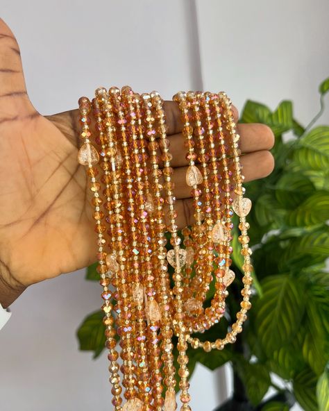 What Sunshine looks like - Waist Beads Edition✨ Shop Sunshine today, LINK IN BIO Crystal Waist Beads, Fall In Love With Yourself, Golden Crystal, Waist Jewelry, Waist Beads, Fall In Love, Piercings, Link In Bio, Every Day