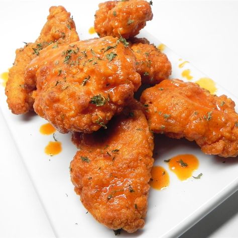 Our 15 Best Chicken Tender Recipes of All Time Prove They're Not Just for Kids Boneless Hot Wings, Baked Barbeque Chicken, Tenders And Fries, Best Chicken Tenders, Air Fried Chicken Tenders, Honey Dijon Chicken, Chicken Finger, Mongolian Chicken, Boneless Chicken Wings