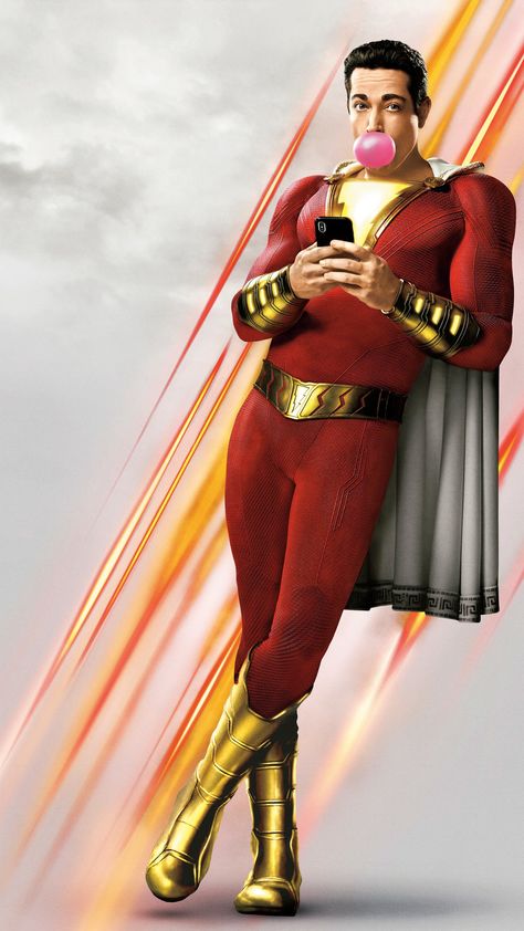 Black Adam Shazam, Shazam Movie, Green Lanterns, Captain Marvel Shazam, Dc Comics Wallpaper, Martian Manhunter, Zachary Levi, Dc Movies, Dc Comic