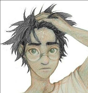 Harry Potter Realistic Lightning Scar, Lightening Scar, Lightning Scar, Harry Potter Love, Wizarding World, Harry Potter, Humanoid Sketch, Books, Hair