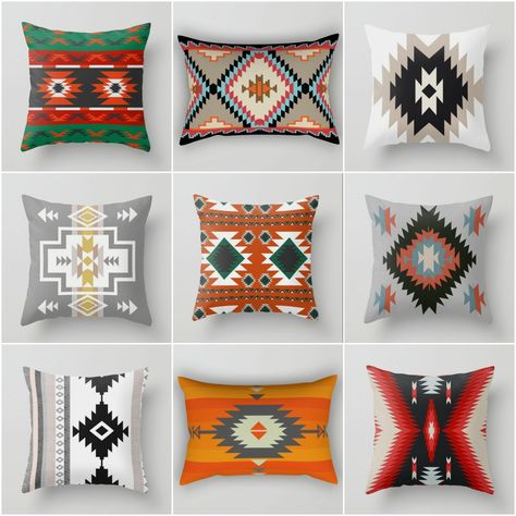 Southwestern Pillow Cover|Rug Design Cushion Case|Aztec Print Home Decor|Decorative Tribal Throw Pillow|Geometric Authentic Lumbar Pillow by AkasiaHomeDesign on Etsy Aztec Home Decor, Southwestern Pillow, Kilim Pattern, Rectangle Pillow, Brick Colors, Authentic Rugs, Geometric Pillow, Decorative Throw Pillow Covers, Lumbar Pillow Cover