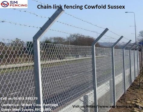 Chain link fencing Cowfold Sussex, Fence Security, Commercial Fence, Play Grounds, Chain Link Fencing, Easy Fence, Split Rail Fence, Fence Planters, Fence Installation, Natural Fence