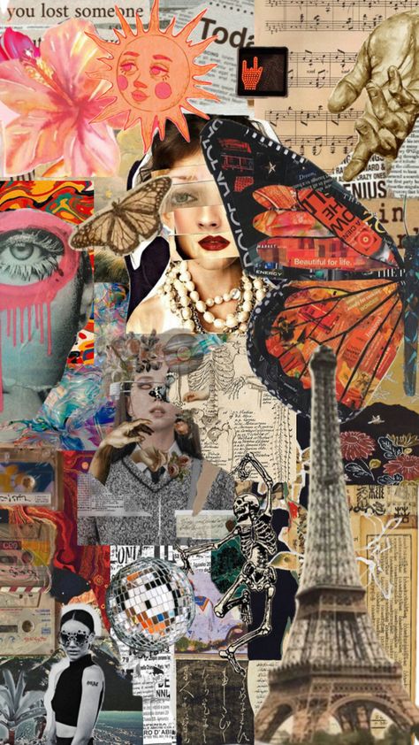 Magazine Collage Art Ideas, Collage Ideas Magazine, Pinterest Collage Ideas, News Paper Collage, Magazine Collage Ideas, Vibe Collage, Collage Art Ideas, Magazine Collages, Master Board