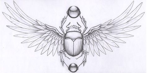 Scarab Beetle Tattoo, Tato Realis, Scarab Tattoo, Beetle Tattoo, Egyptian Tattoo Sleeve, Tier Tattoo, Anubis Tattoo, Bug Tattoo, Egypt Tattoo