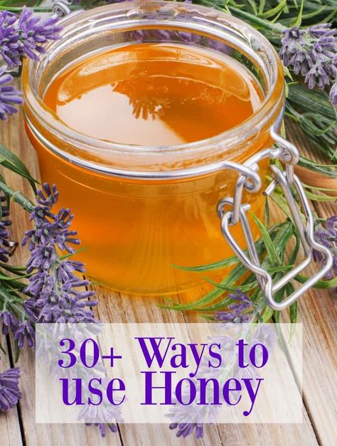 Honey Uses For Skin, Honey Recipes Healthy, Honey Recipes Baking, Easy Honey Recipes, Raw Honey Recipes, Herb Infused Honey, Cooking With Honey, Recipe Using Honey, Affordable Skin Care Routine